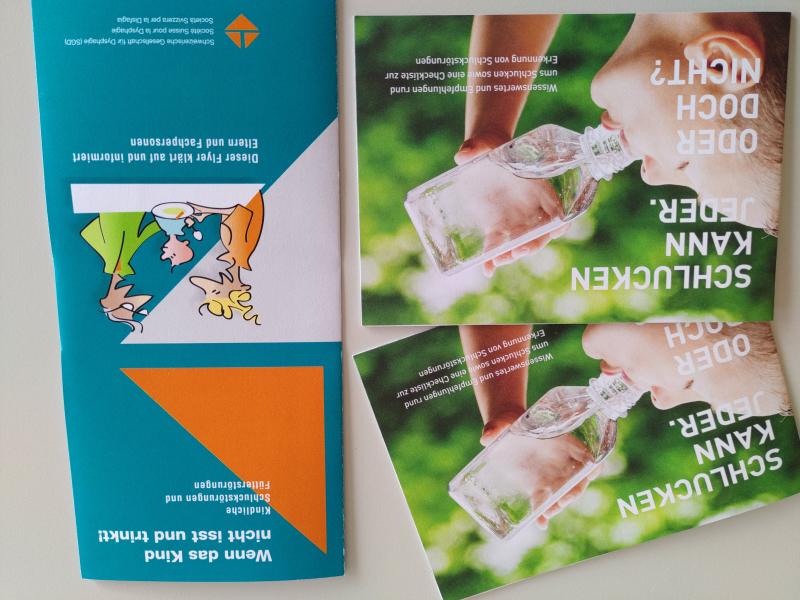 Schluckbroschüren